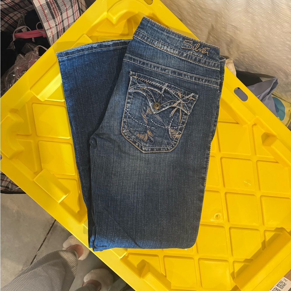 Silver Jeans Women's Boot Cut in Deep Indigo
